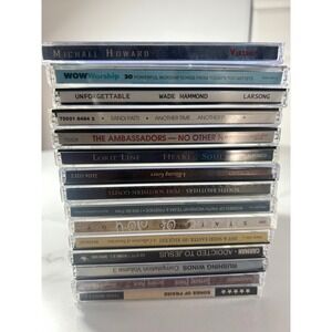 15 Christian Gospel CDs WOW Worship Carman Sandi Patti Booth Brothers Lorie